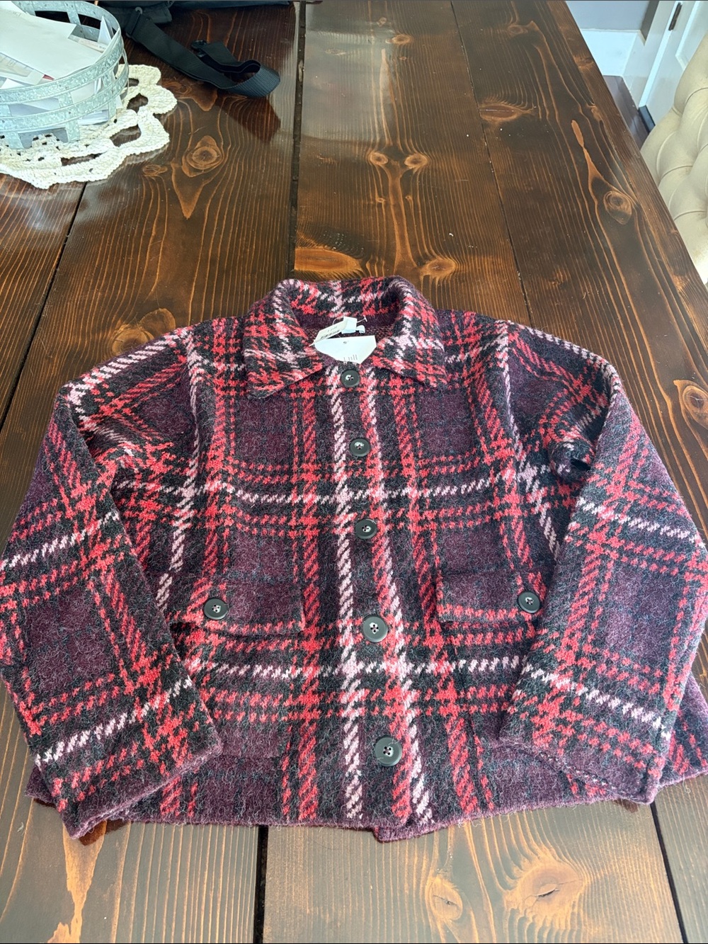 J Jill fleece shirt women’s